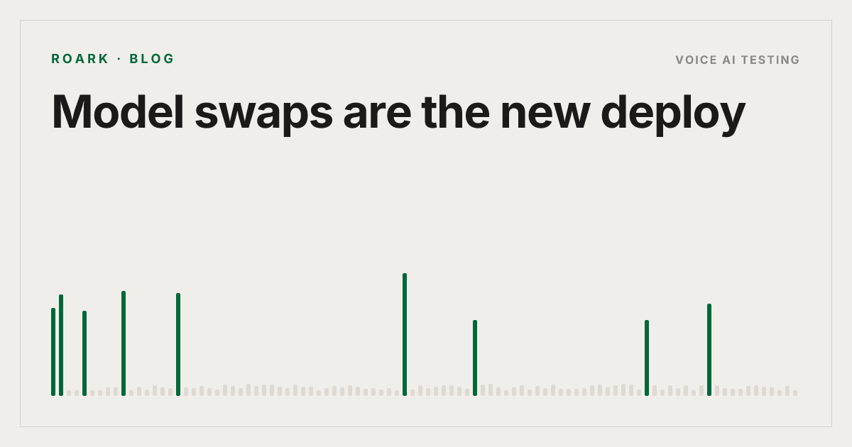 Model swaps are the new deploy